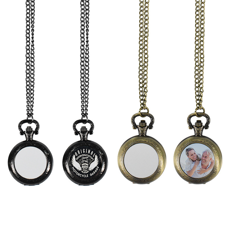 カスタムヴィンテージメタル懐中時計ペンダントネックレス クラ - Jewelry For Watches のレビューと価格