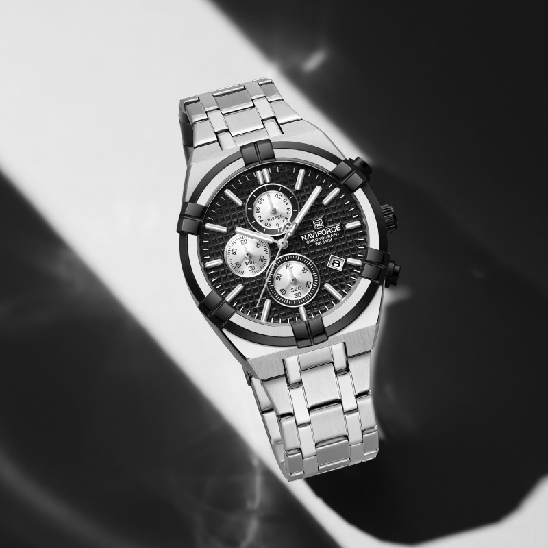 NAVIFORCE メンズ クォーツ クロノグラフ 腕時計  - Jewelry For Watches のレビューと価格